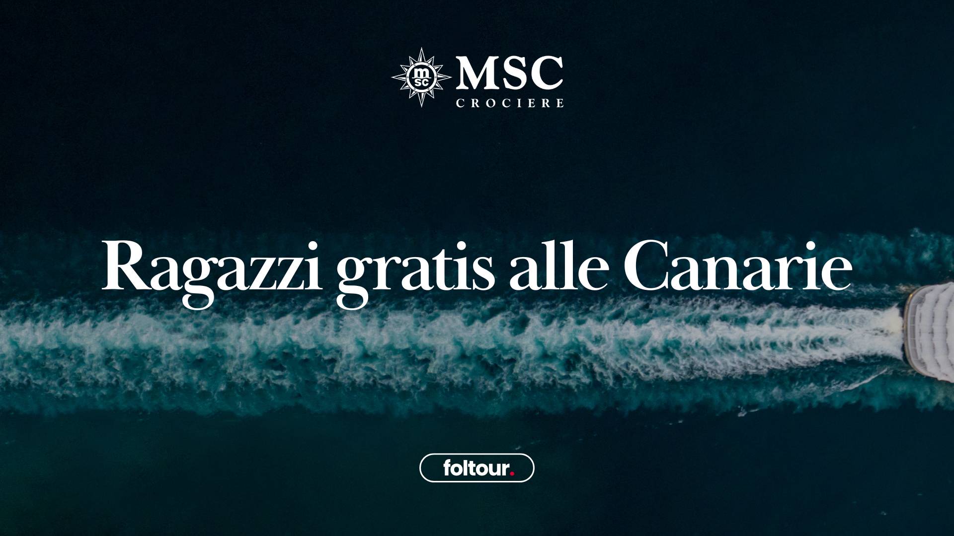 Promo MSC, ragazzi gratis alle Canarie